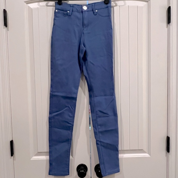 YMI Hyper-Stretch Jeggings • Cornflower Blue - Picture 1 of 2